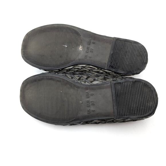 Coconuts by Matisse Marlow Jelly Ballet Flat Women's Black Size US6 EU37 - Picture 7 of 9